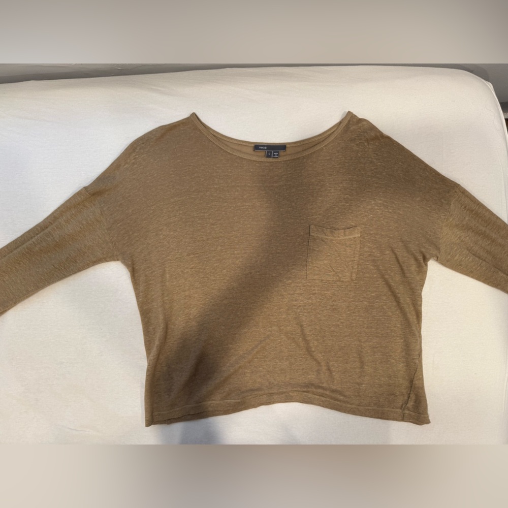 Vince Tan Long Sleeve top